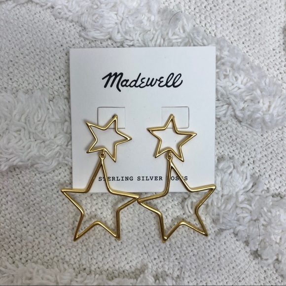 Madewell Jewelry - NEW Madewell Star Earrings